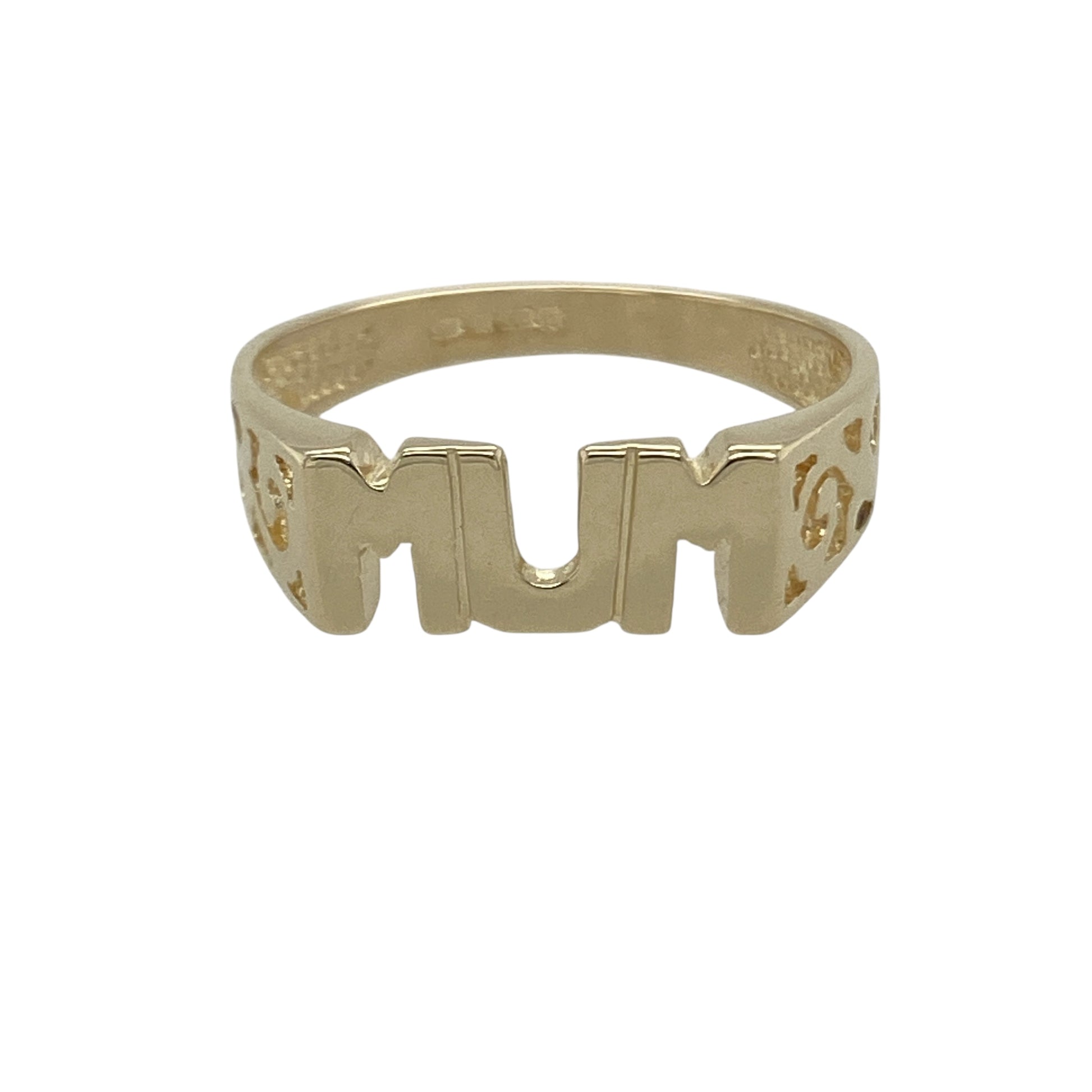 9ct Gold Mum Ring