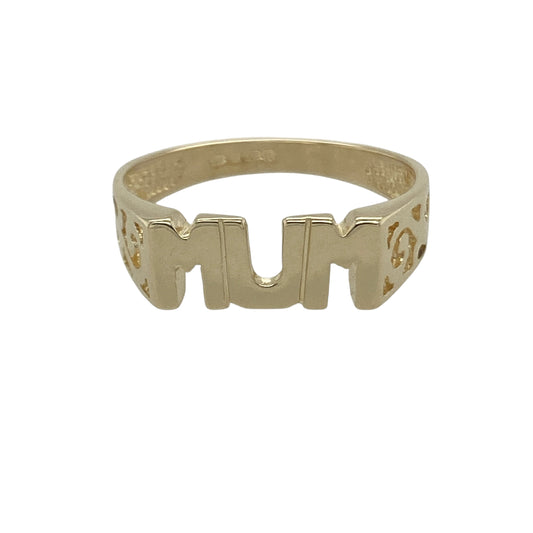 9ct Gold Mum Ring
