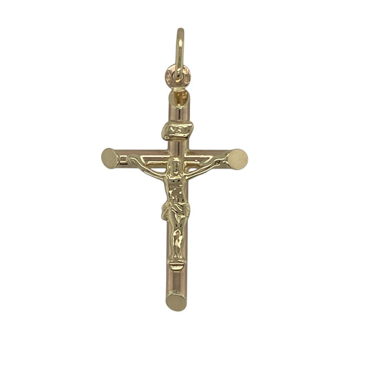 9ct Gold Crucifix Pendant