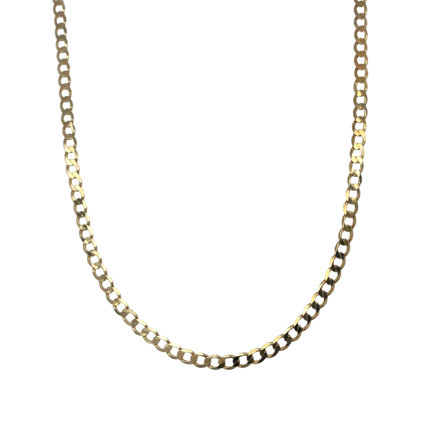 9ct Gold 16" Curb Chain