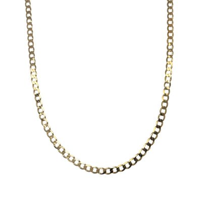 9ct Gold 16" Curb Chain