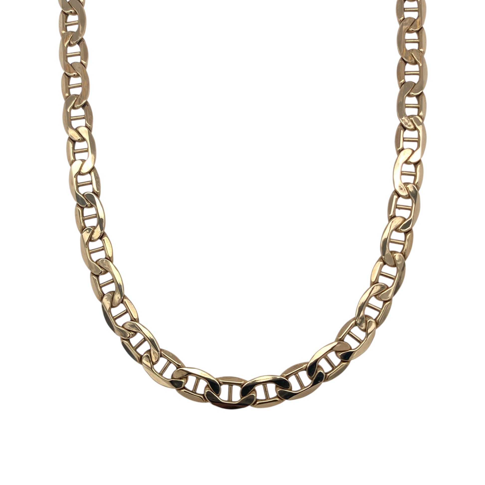 9ct Gold 22" Anchor Chain