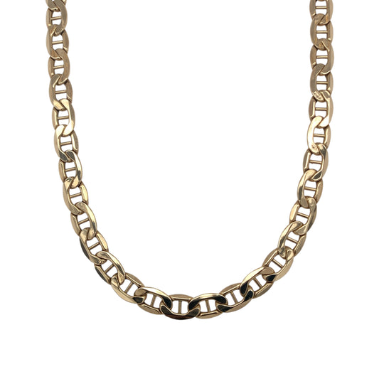 9ct Gold 22" Anchor Chain