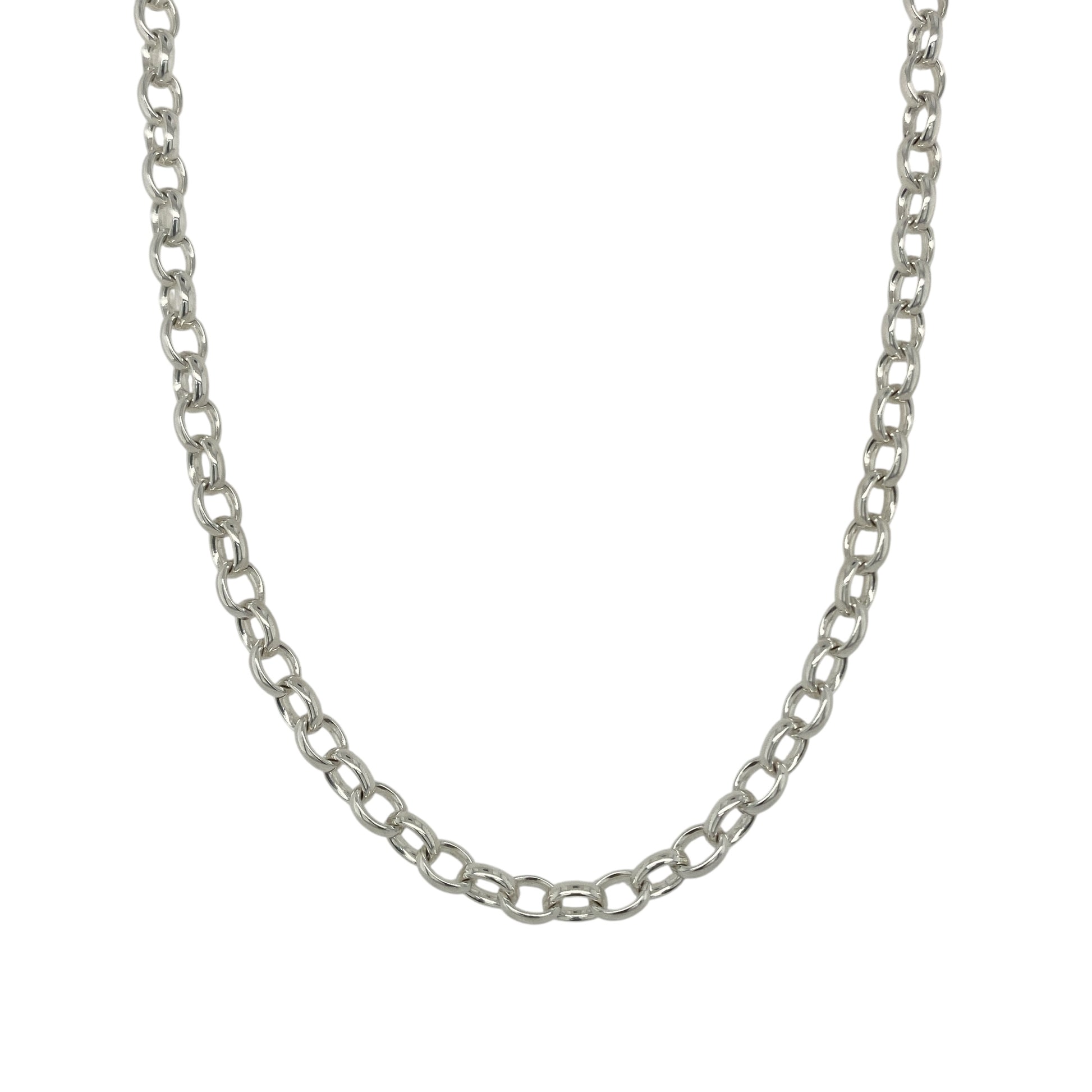 New 925 Silver 24" Belcher Chain