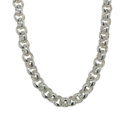 New 925 Silver 22" Belcher Chain