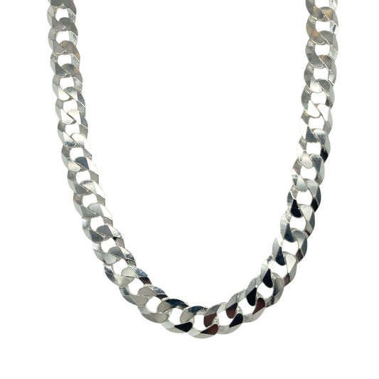 New 925 Silver 24" Curb Chain