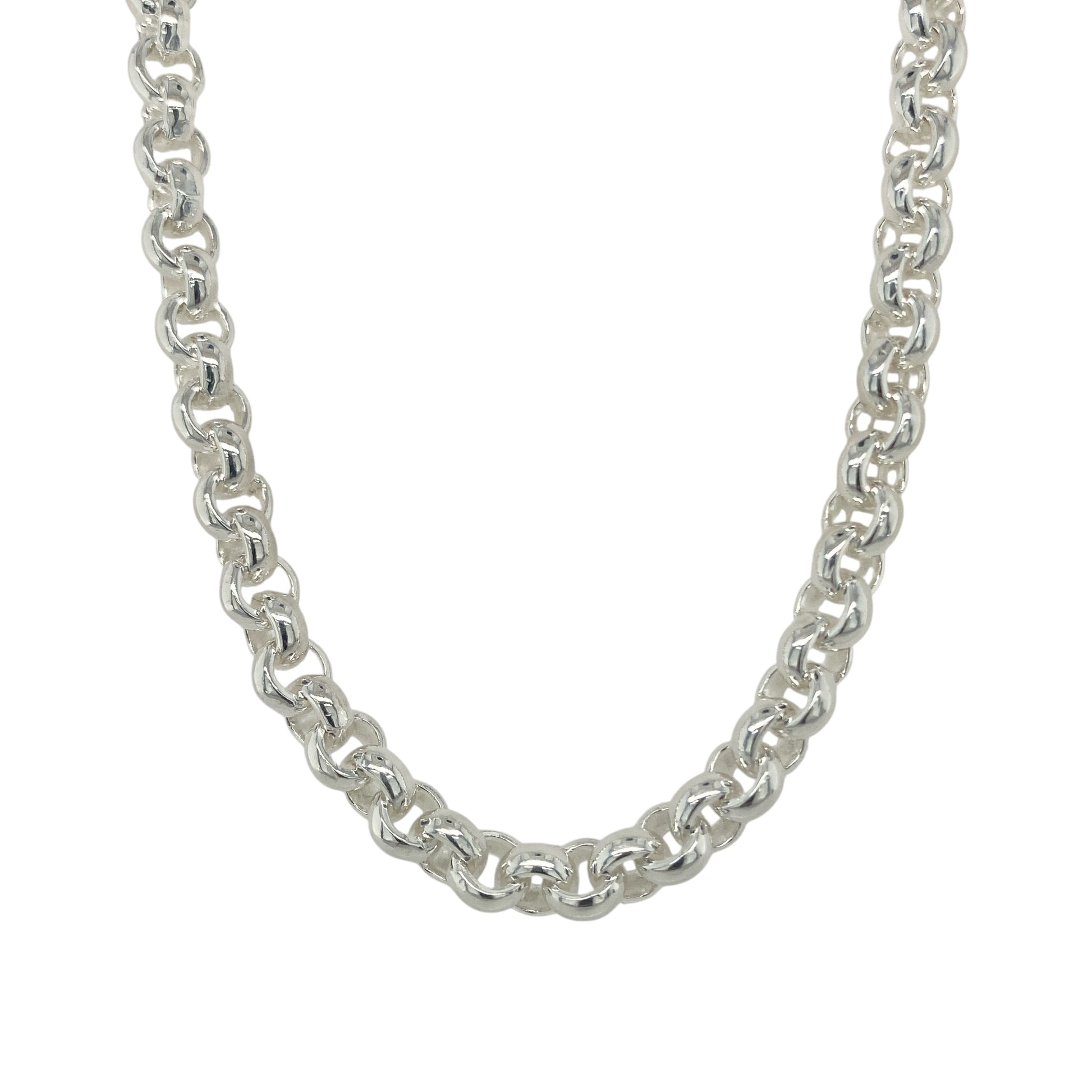New 925 Silver 22" Belcher Chain