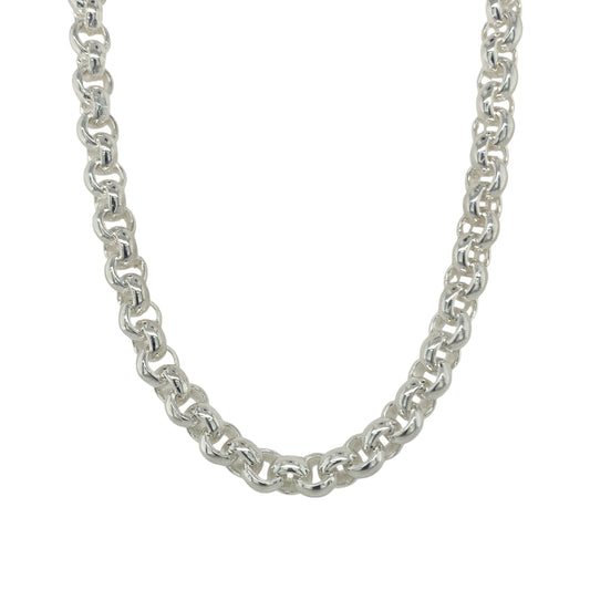 New 925 Silver 22" Belcher Chain