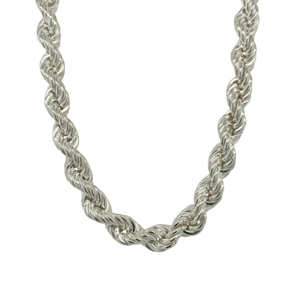 New 925 Silver 30" Rope Chain