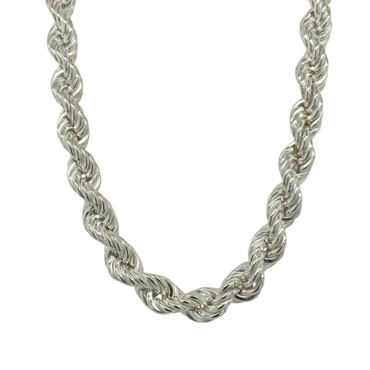 New 925 Silver 30" Rope Chain