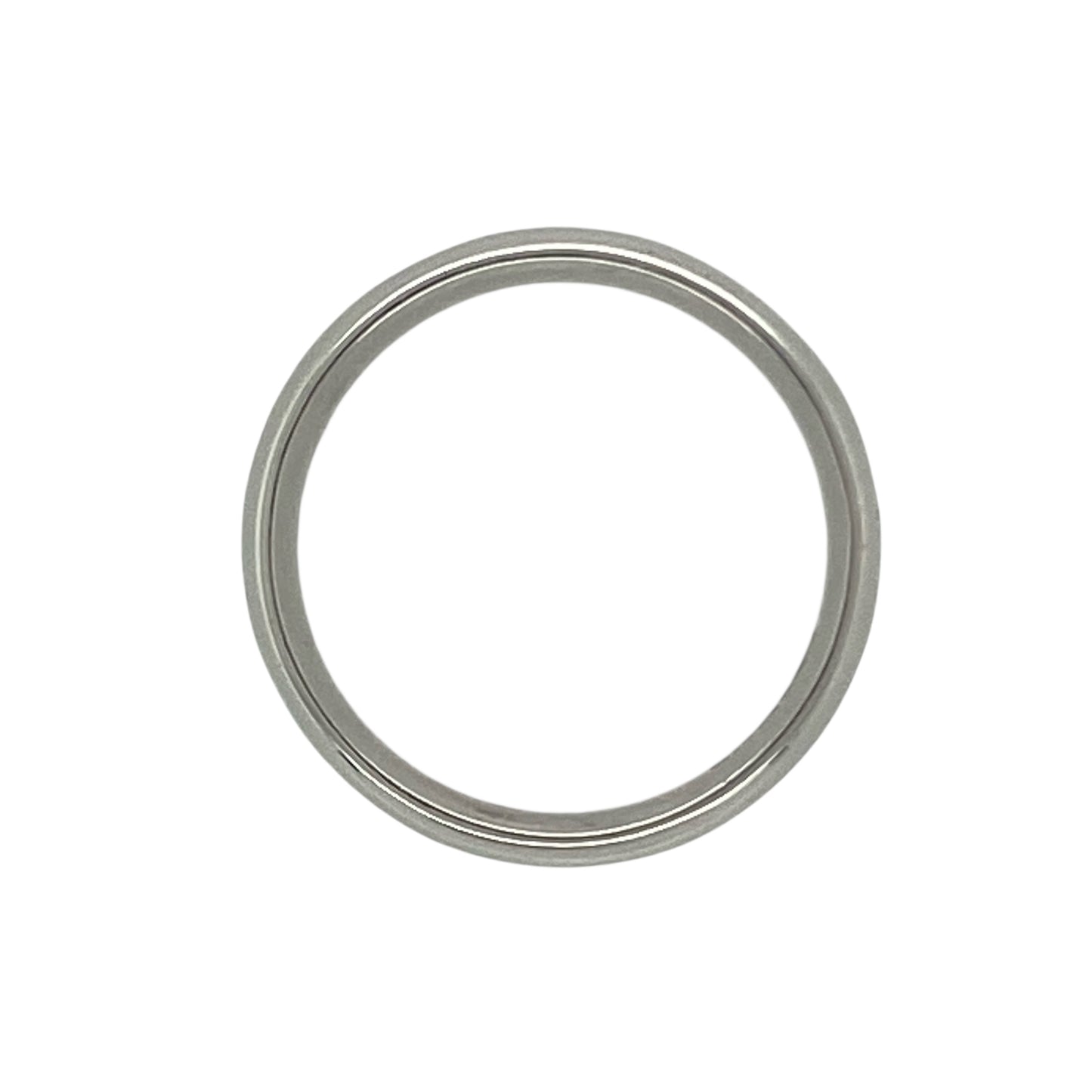 9ct White Gold 6mm Wedding Band Ring