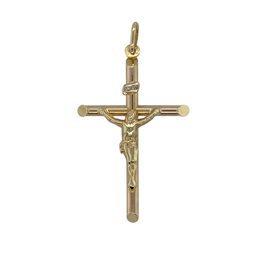 9ct Gold Crucifix Pendant