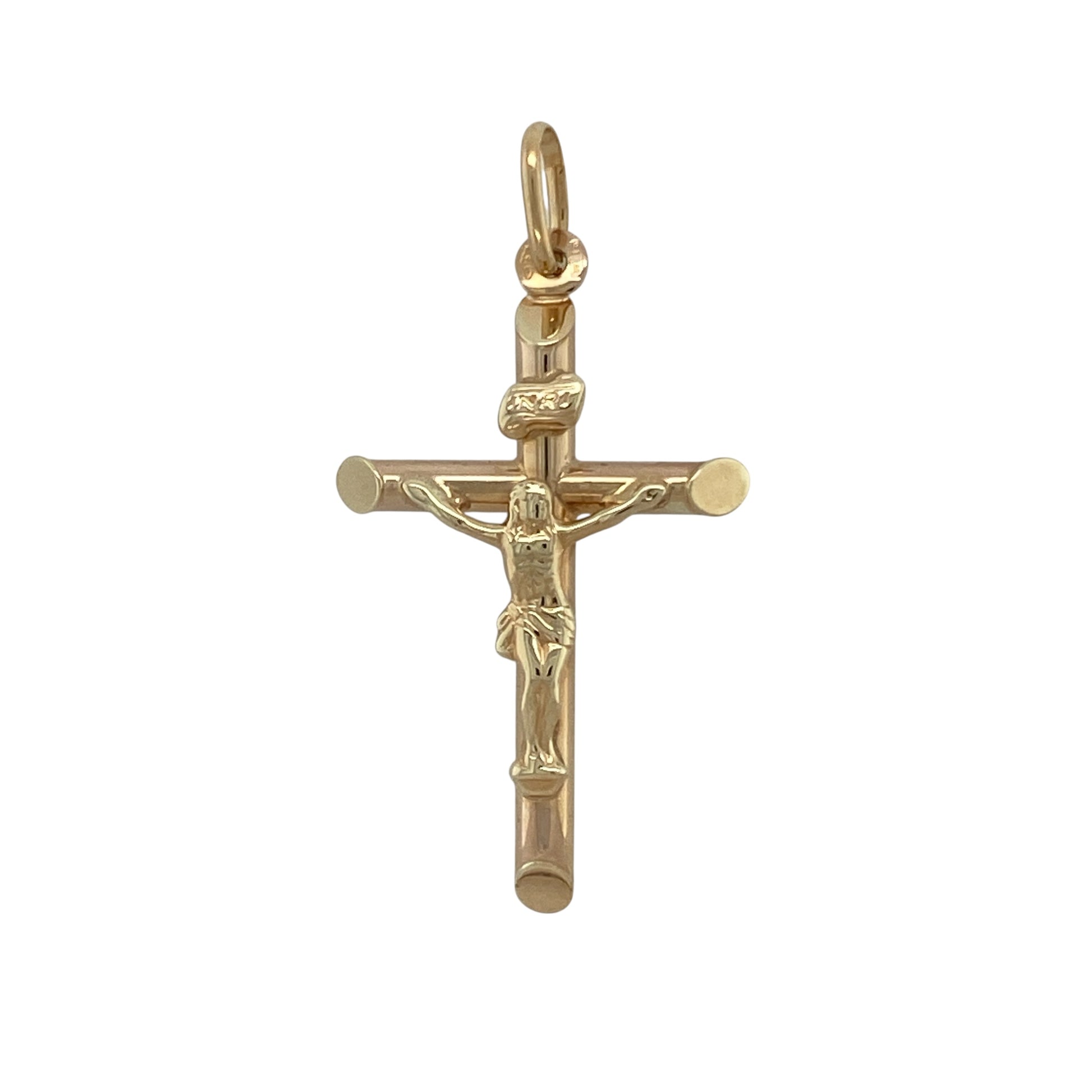 9ct Gold Crucifix Pendant