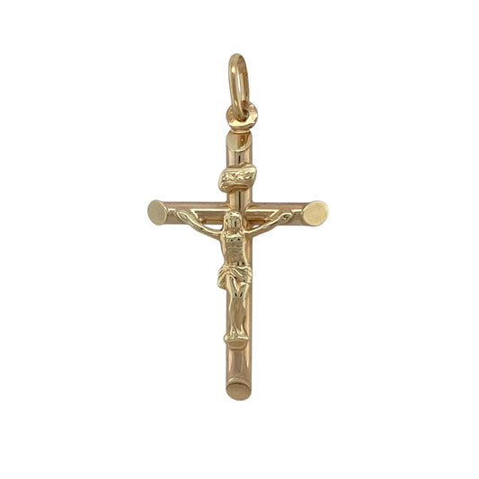 9ct Gold Crucifix Pendant