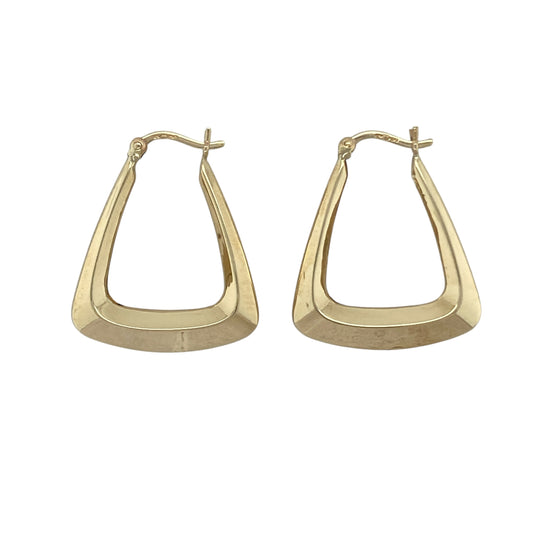 9ct Gold Handbag Creole Earrings