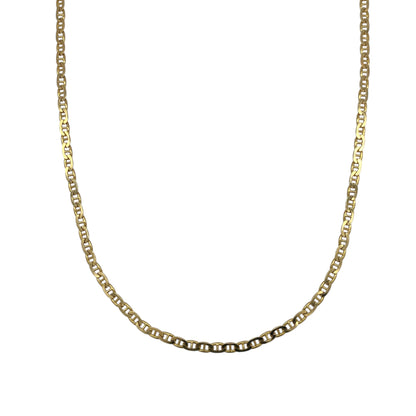 9ct Gold 16" Anchor Chain