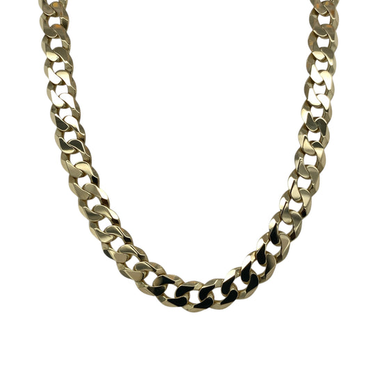 9ct Gold 18" Curb Chain
