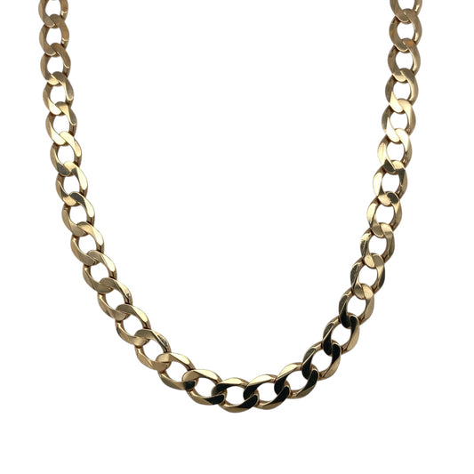 9ct Gold 20" Curb Chain