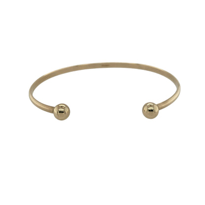 9ct Gold Torque Bangle