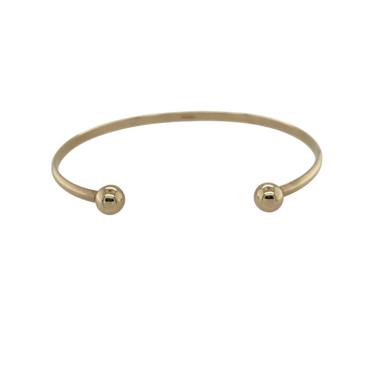 9ct Gold Torque Bangle