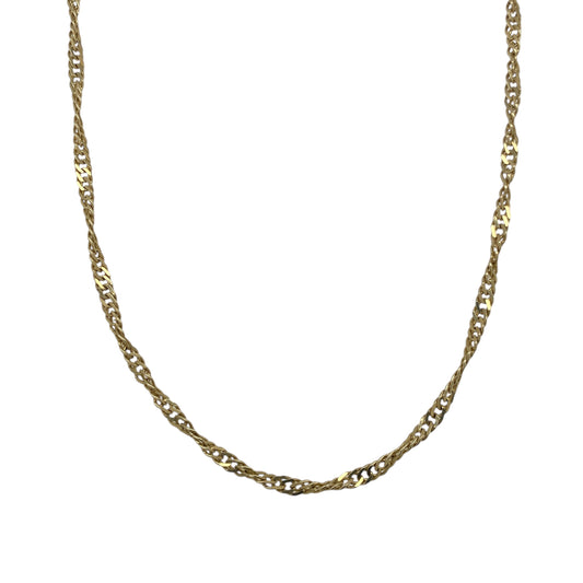 9ct Gold 20" Singapore Chain