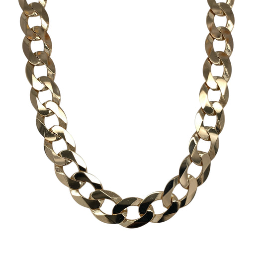 9ct Gold 24" Curb Chain