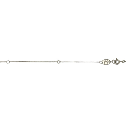 925 Silver Aventurine White Topaz & Pearl Set Clogau 18" - 22" Necklace