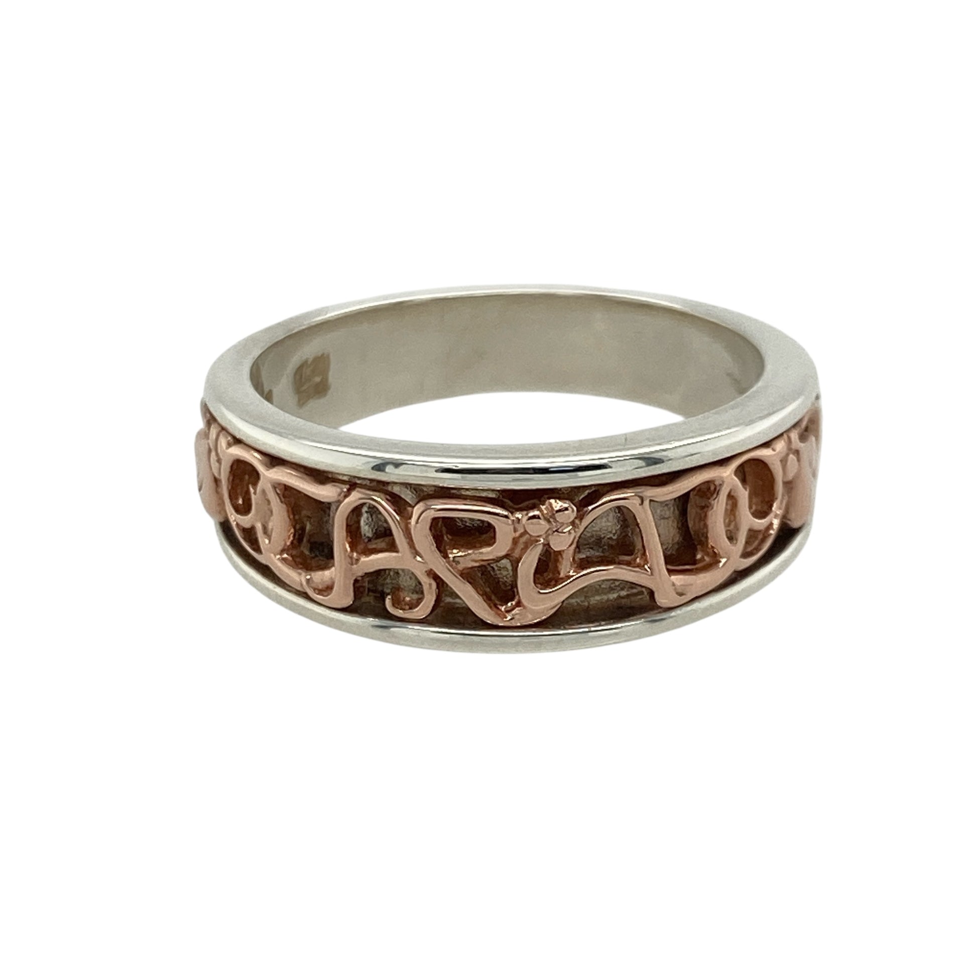 925 Silver Clogau Cariad Band Ring