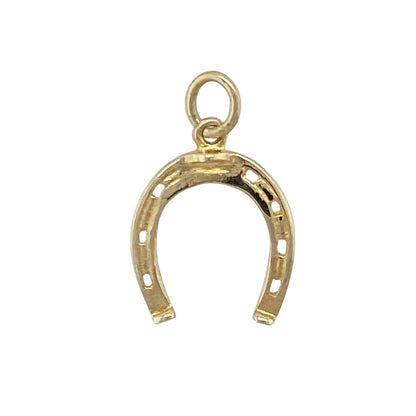 9ct Gold Horseshoe Pendant