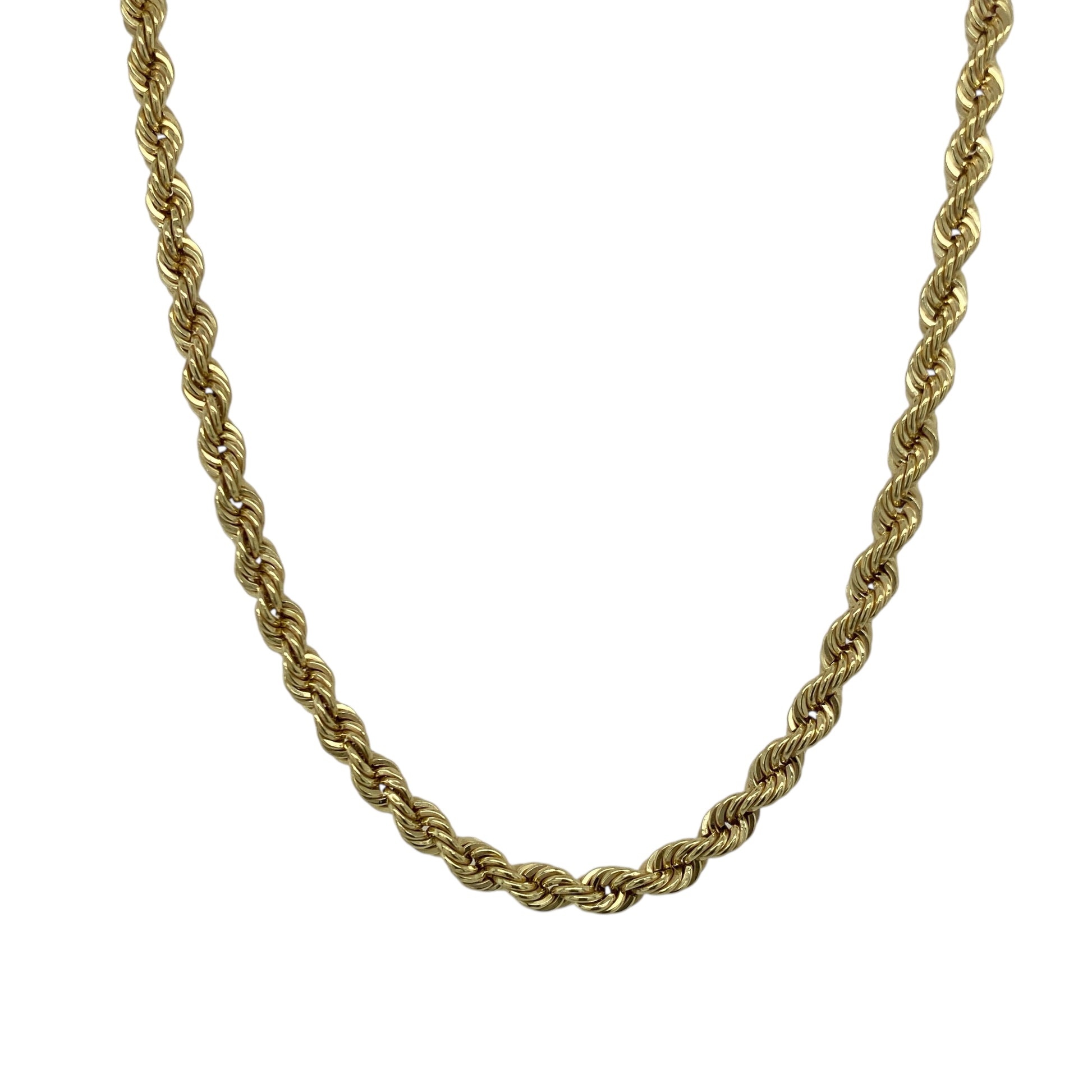 9ct Gold 20" Rope Chain