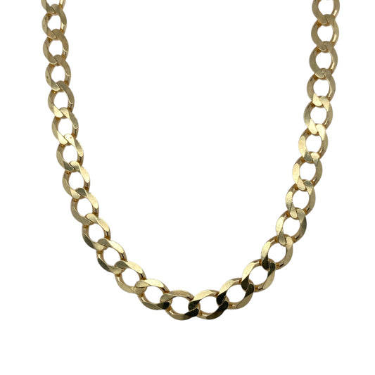 9ct Gold 20" Curb Chain