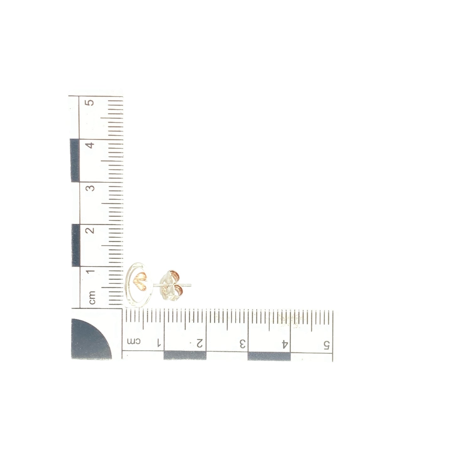 925 Silver Clogau Tree of Life Circle Stud Earrings