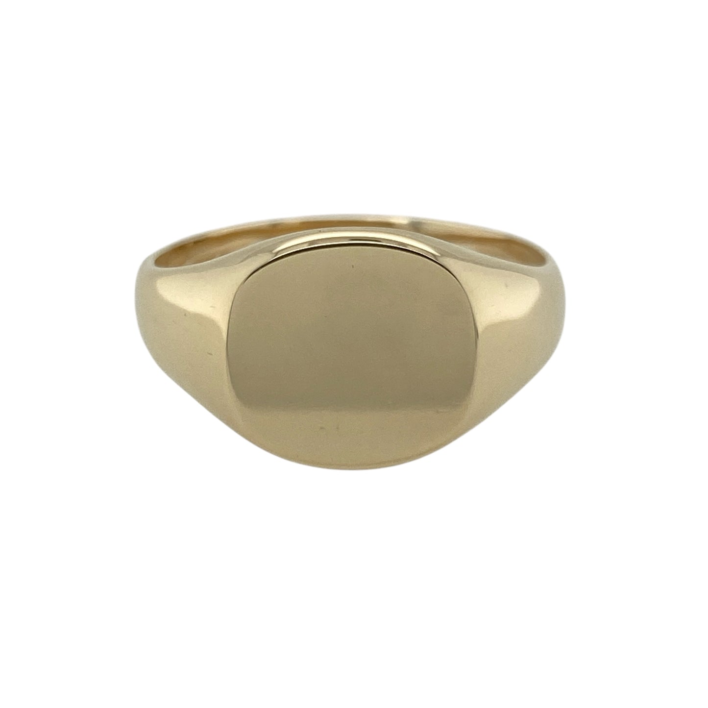 9ct Gold Plain Signet Ring