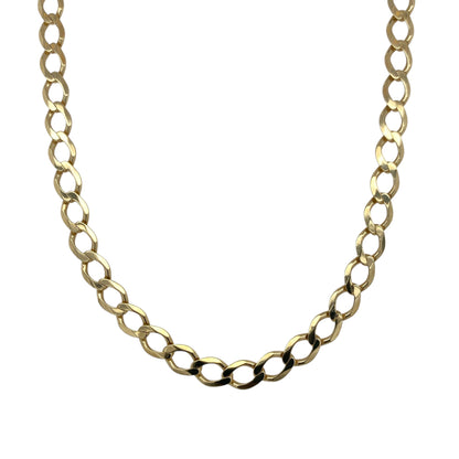 9ct Gold 20" Curb Chain