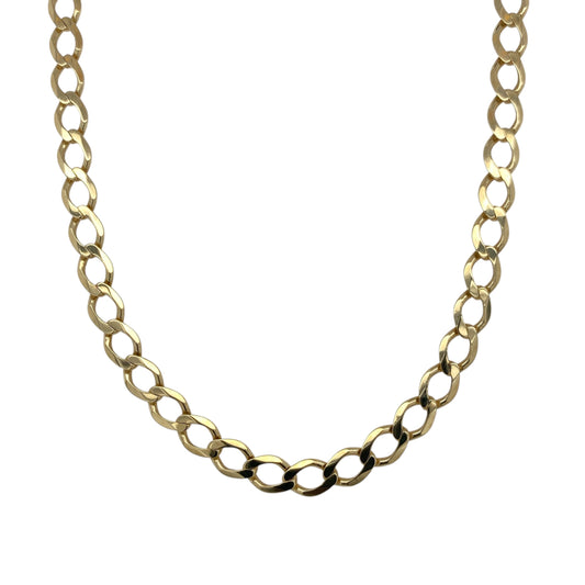 9ct Gold 20" Curb Chain