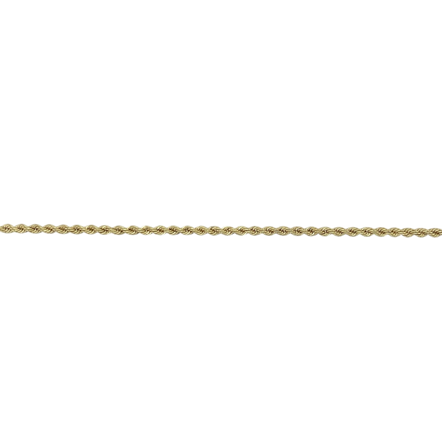 9ct Gold 22" Rope Chain