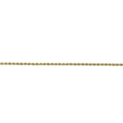 9ct Gold 22" Rope Chain