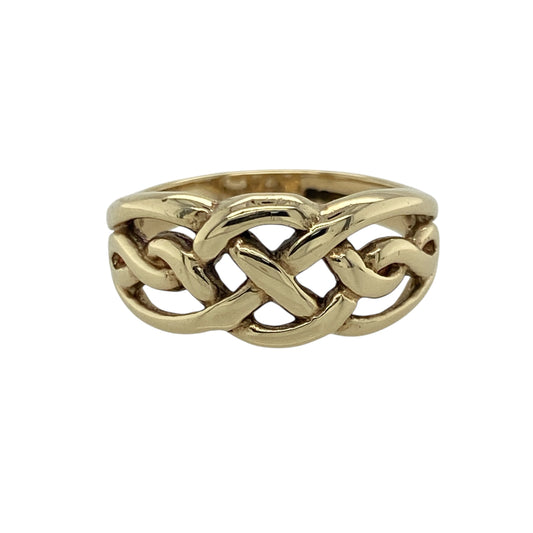 9ct Gold Celtic Weave Ring