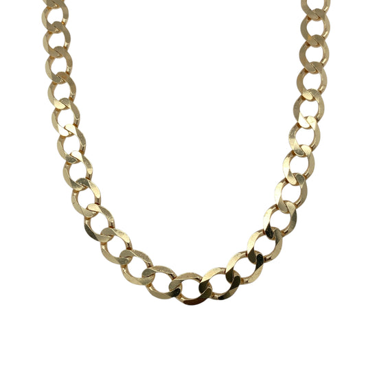 9ct Gold 20" Curb Chain