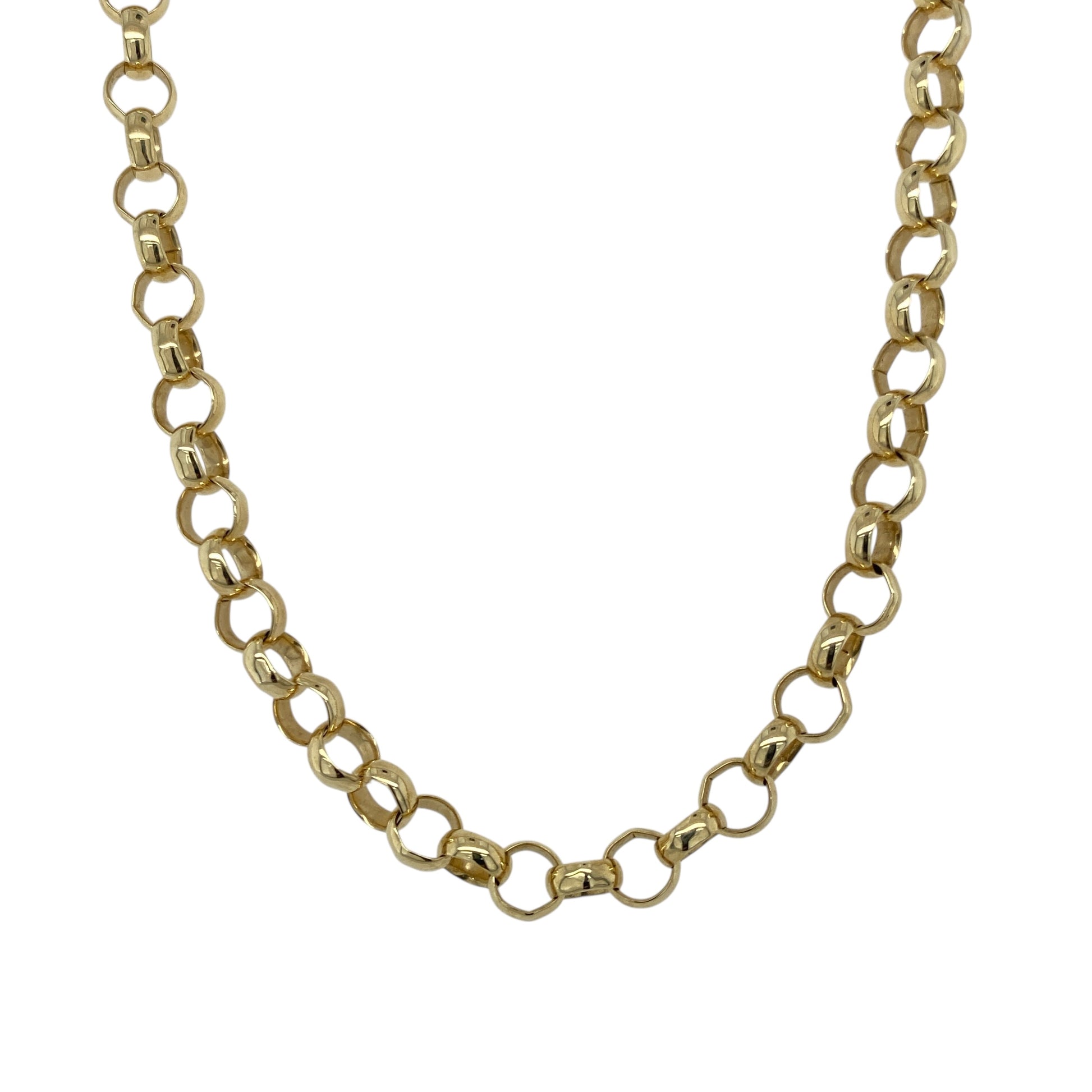 9ct Gold 22" Belcher Chain