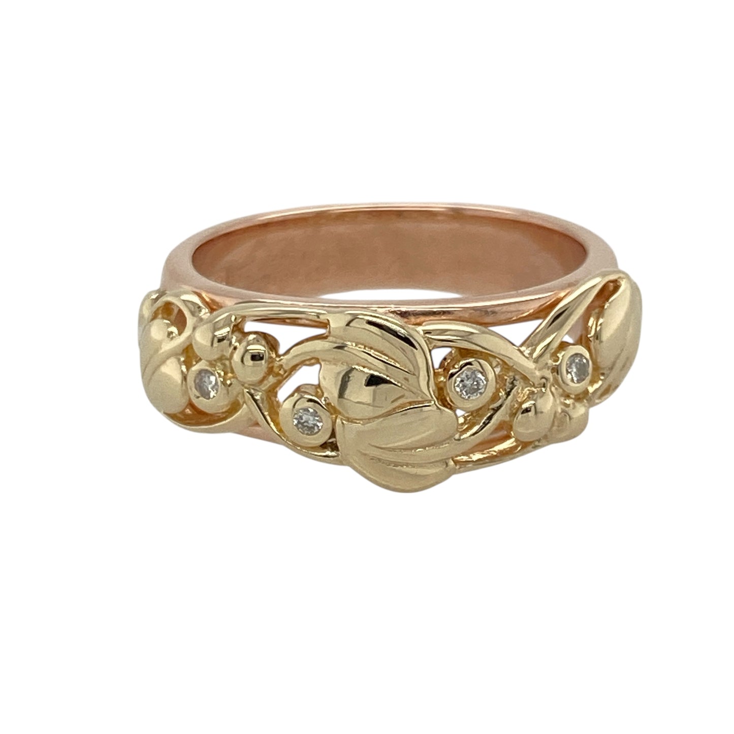 9ct Gold & Diamond Set Clogau Tree of Life Ring