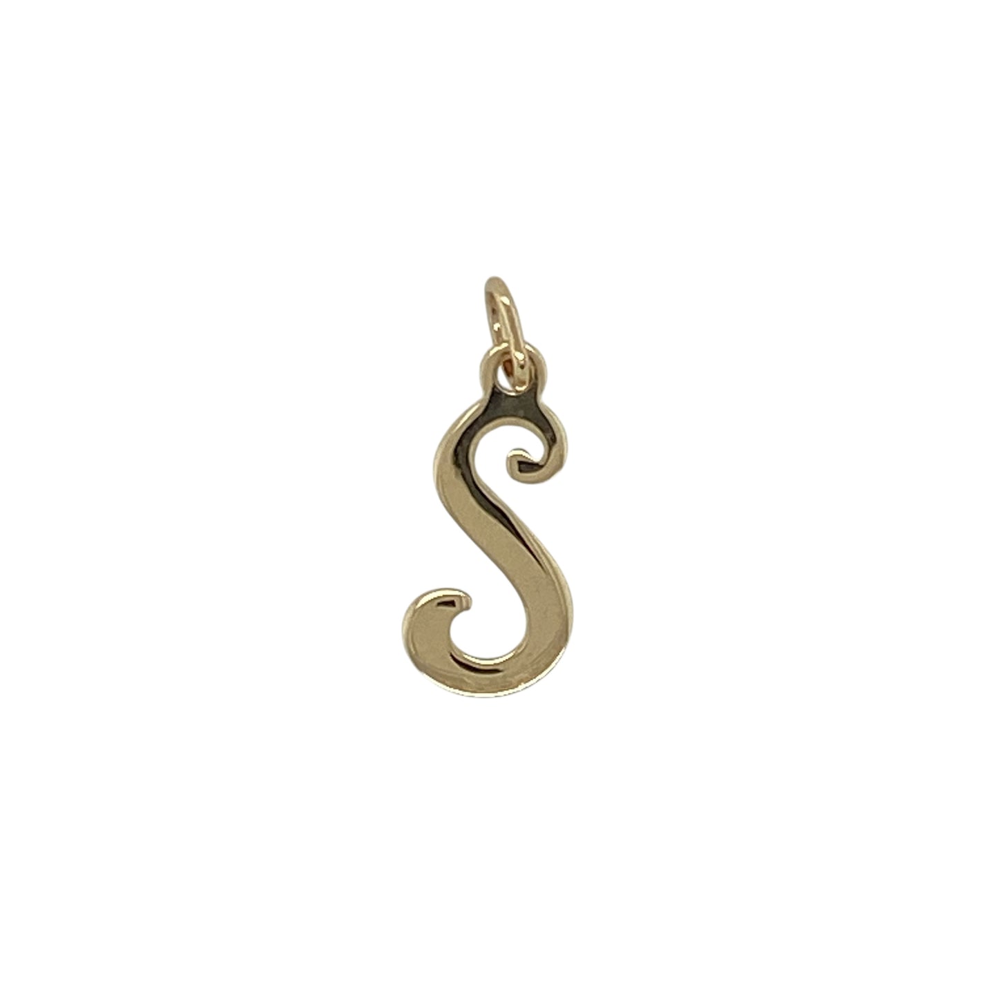 9ct Gold Initial 'S' Pendant