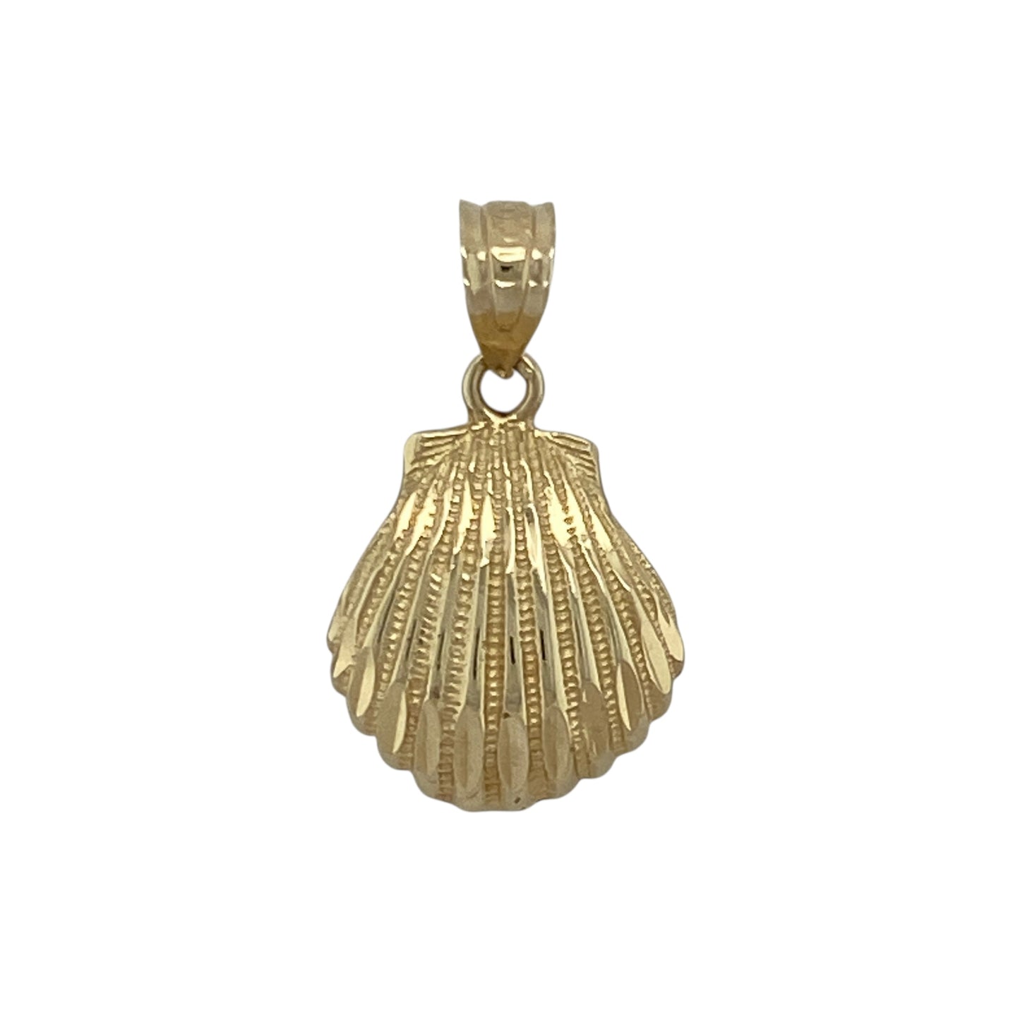 9ct Gold Seashell Pendant