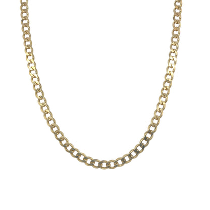 9ct Gold 22" Curb Chain