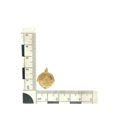 9ct Gold St. Christopher Pendant