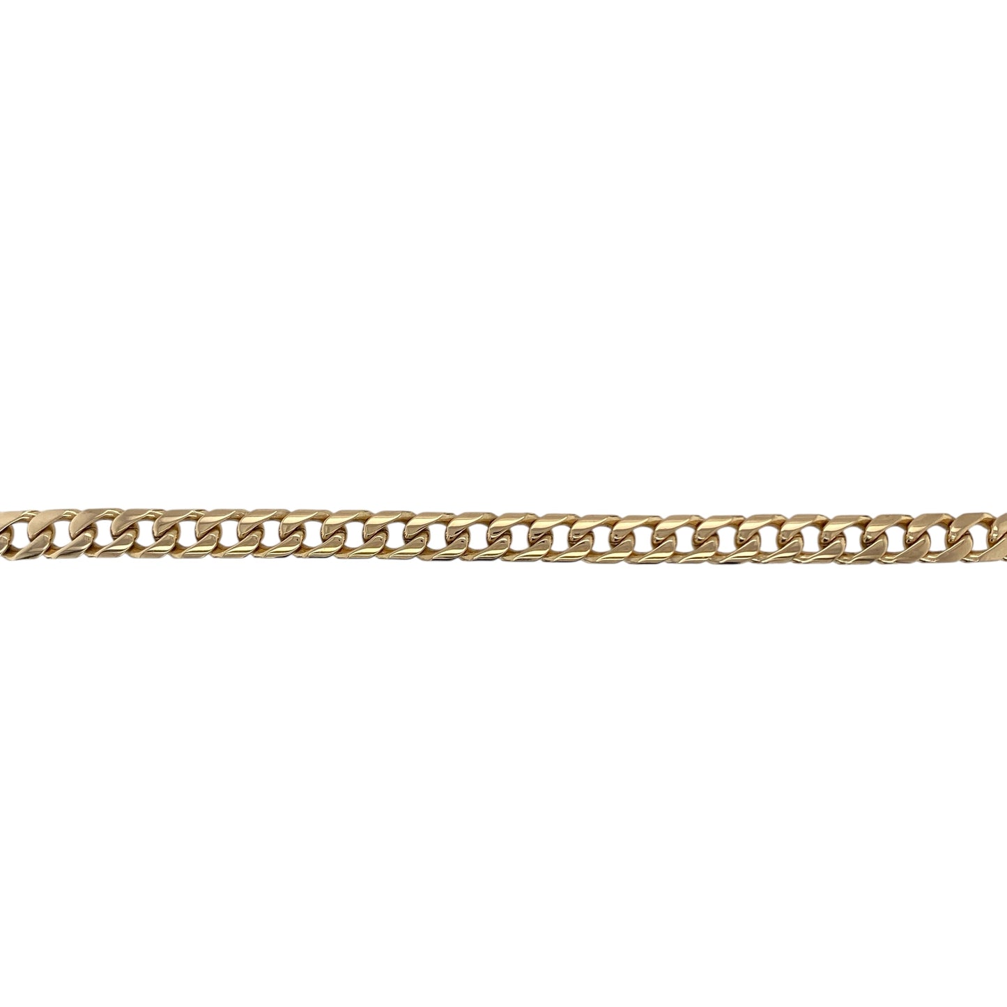 9ct Gold 8.5" Curb Bracelet