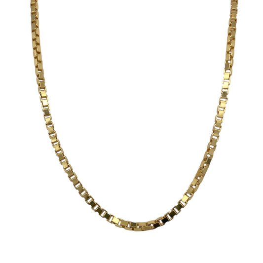9ct Gold 20" Box Chain