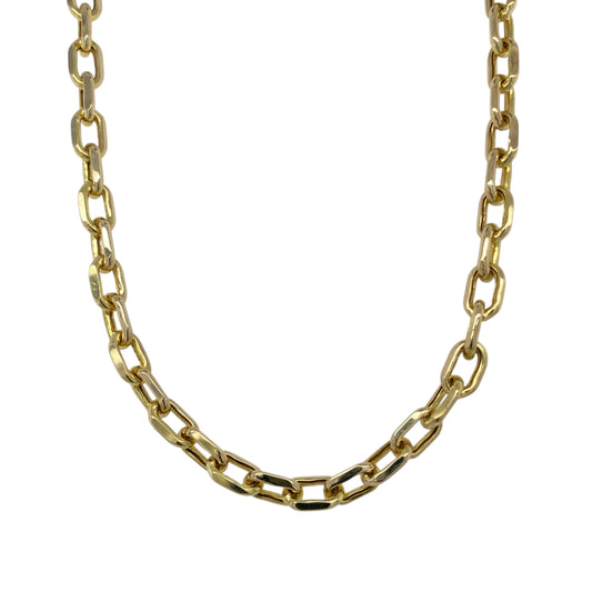 9ct Gold 20" Hollow Belcher Chain