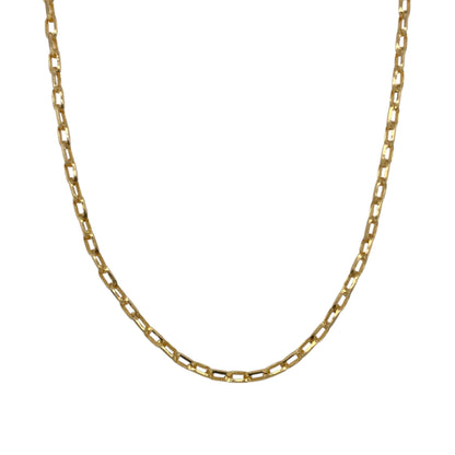 9ct Gold 24" Faceted Belcher Chain