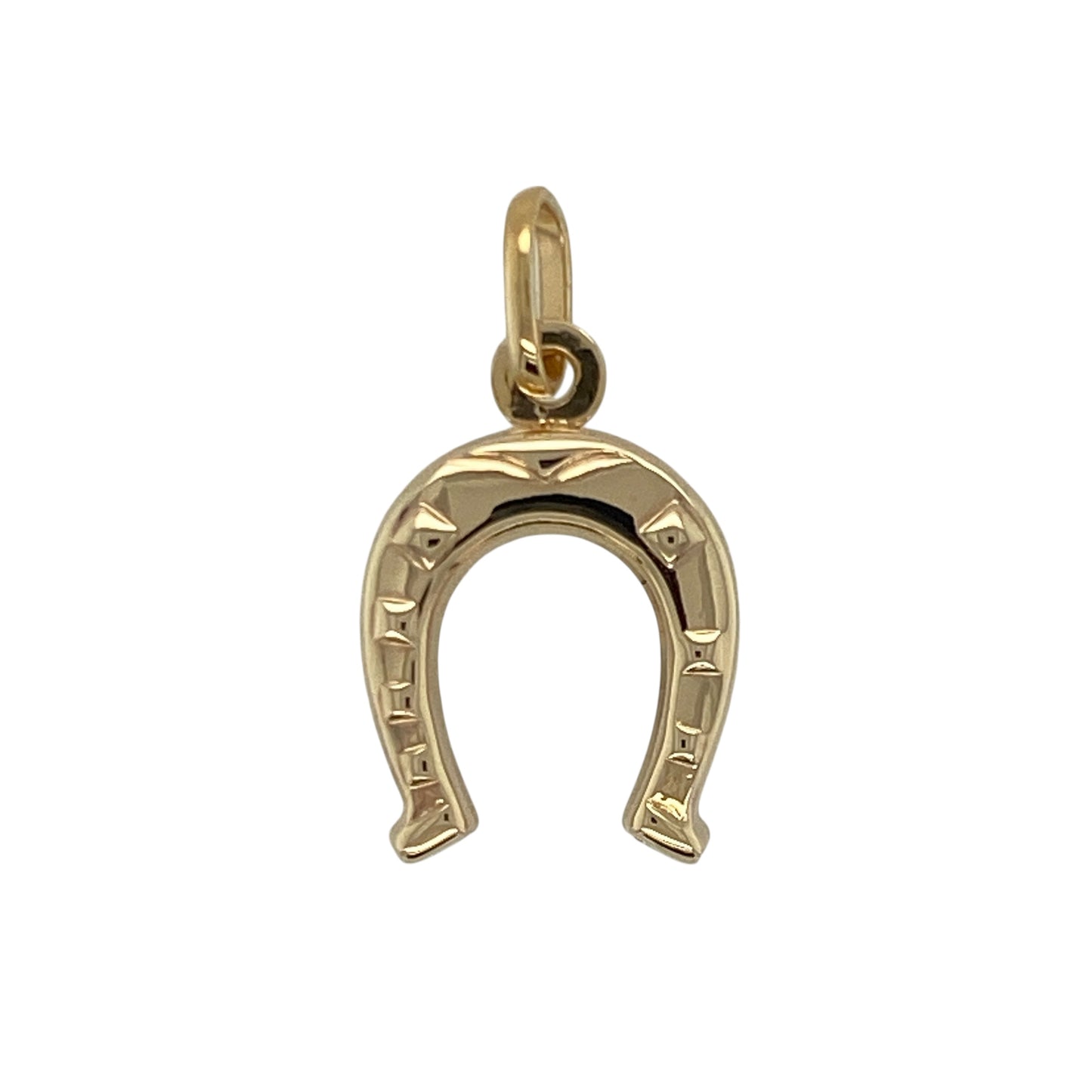9ct Gold Horseshoe Pendant